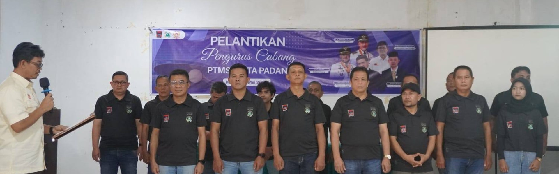 Pelantikan Pengcab PTMSI Kota Padang